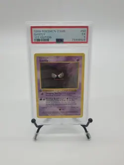 PSA 5 1999 POKEMON GASTLY 1ST EDITION SHADOWLESS - Image 1