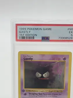 PSA 5 1999 POKEMON GASTLY 1ST EDITION SHADOWLESS - Image 3