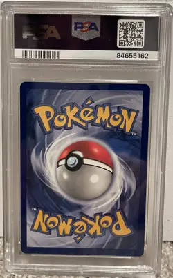 1999 Base Set Pokemon TCG Gastly 1st Edition Shadowless Card 50/102 PSA 7 - Image 2