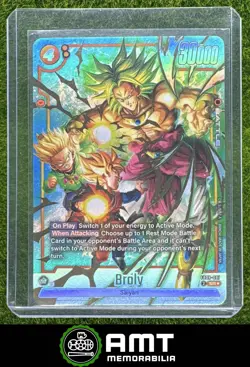 Broly Alternate Art Dragon Ball Super Fusion Saiyan's Pride FB08-087 - Image 1