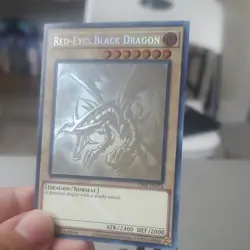 Konami Red-Eyes Black Dragon Ghost Rare 1st Edition GFP2-EN176 2022 Yu-Gi-Oh! - Image 2