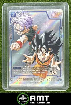 Son Goten/Trunk Youth Alternate Art Dragon Ball Super Fusion World Manga Booster - Image 1