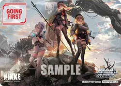 Weiss Schwarz NIKKE Going First (Victory to Humanity) Box Topper Promo - Image 1