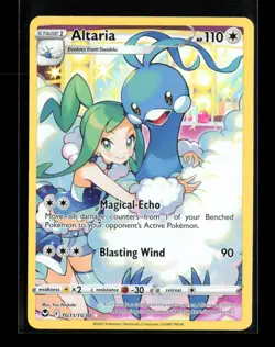 ALTARIA TG11/TG30 SWSH12 POKEMON TCG SILVER TEMPEST TRAINER GALLERY HOLO NM - Image 1