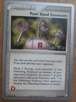 2005 World Championships Pow! Hand Extension 85/109 Promo Non-Holo Pokemon NM - Image 1