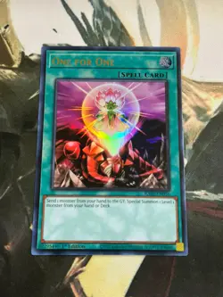 Yugioh One for One Ultra Rare RA03 - Image 1