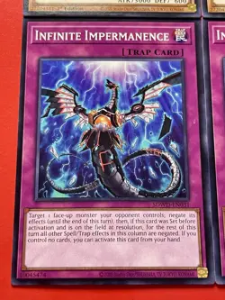3x Infinite Impermanence + 3x Nibiru, The Primal Being | NM | Yu-Gi-Oh! - Image 3