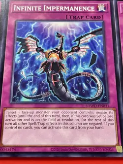 3x Infinite Impermanence + 3x Nibiru, The Primal Being | NM | Yu-Gi-Oh! - Image 4