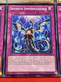 3x Infinite Impermanence + 3x Nibiru, The Primal Being | NM | Yu-Gi-Oh! - Image 5