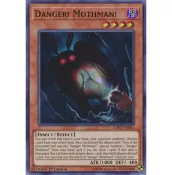 Yugioh - Danger! Mothman! (Super Rare) (1st Edition) - SOFU-EN084 P - Image 1