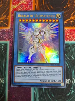 Yu-Gi-Oh! Herald of Ultimateness NECH-EN045 Ultra Rare Unlimited Near Mint - Image 1