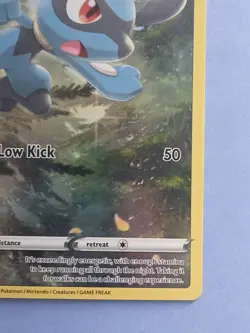 Pokemon Sword & Shield Crown Zenith Riolu GG26/GG70 Galarian Gallery - Image 4