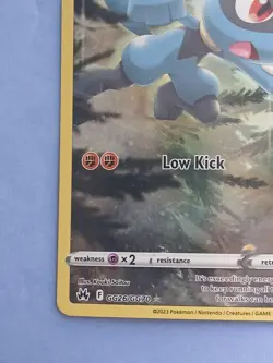 Pokemon Sword & Shield Crown Zenith Riolu GG26/GG70 Galarian Gallery - Image 5