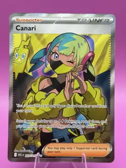 Pokemon TCG Trainer Canari 257/217 Full Art Ultra Rare Holo Ascended Heroes - Image 1