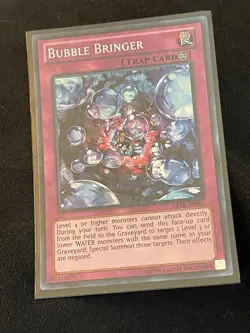 YuGiOh! Bubble Bringer ABYR-EN067 Super Rare 1st Edition Near Mint Abyss Rising - Image 1