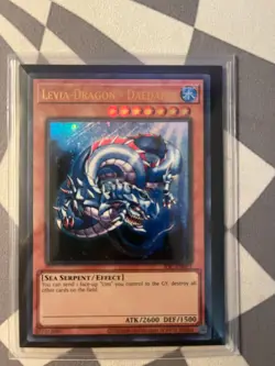 YUGIOH LEVIA-DRAGON-DAEDALUS IOC-EN083 (ULTRA RARE) DUPES! - Image 1