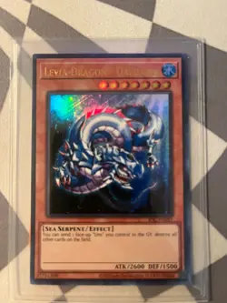 YUGIOH LEVIA-DRAGON-DAEDALUS IOC-EN083 (ULTRA RARE) DUPES! - Image 2