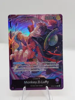 Monkey.D.Luffy OP05-060 Leader Starter Deck 18 Purple One Piece TCG English - Image 1