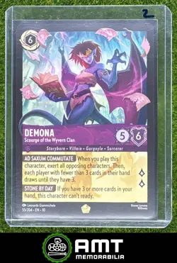 Demona Scourge of The Wyvern Clan Legendary Disney Lorcana Whispers The Well #2 - Image 1