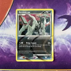 Arceus LV.100 Holo Rare AR1 Platinum Arceus Series 2009 Pokemon TCG Card - Image 1