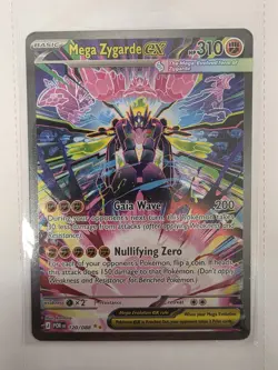 Mega Zygarde Ex 120/088 (Special Illustration Rare) Pokemon TCG NM Perfect Order - Image 2