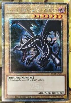 Yugioh | Red-Eyes Black Dragon (TN23-EN003) | Quarter Century Secret Rare NM - Image 1