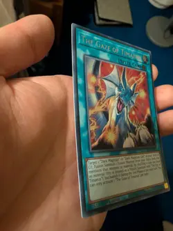 THE GAZE OF TIMAEUS MZMU-EN013 SECRET RARE 1st EDITION YUGIOH *NEW & MINT* - Image 3