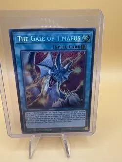 MZMU-EN013 The Gaze of Timaeus Secret Rare 1st Edition YuGiOh - Image 4