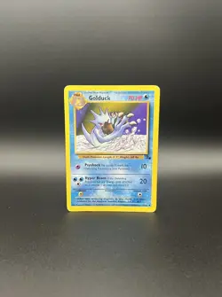 Golduck 35/62 1999 Fossil Set Pokemon Card TCG Vintage WOTC Uncommon LP - Image 1