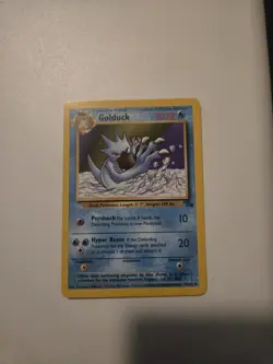 Pokemon TCG Golduck Fossil Card 35/62 MP/lp - Image 1