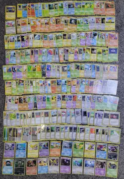 Pokemon ~240 Unique Mid Era Vintage Bulk Cards No Dupes - Image 1
