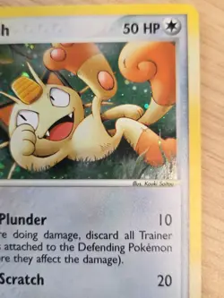 Meowth 013 Holo Rare Nintendo Black Star Promo Pokemon Ex E Series Era Card - Image 3