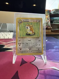 Pokemon TCG 1st Edition Shadowless Artiste 40/102 Vintage Card 1999 Near Mint - Image 1