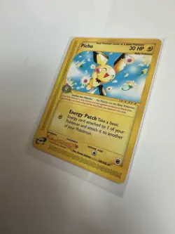 Pokemon TCG Expedition Pichu Card 58/165 Regular Rare, Near Mint Condition - Image 2