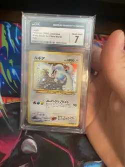 Lugia Japanese Neo Genesis No.249 Holo Pokemon Card CGC - Image 1