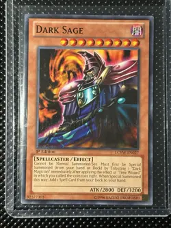 Dark Sage LCYW-EN027 Yu-Gi-Oh Legendary Collection 3 -1st Edition 1st Edition - Image 1