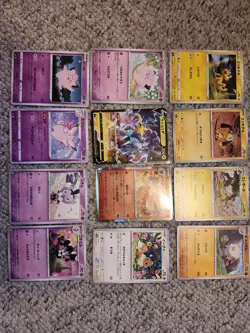 Pokemon TCG Japanese Card Lot 12 Cards. Raichu holo, Flareon reverse holo. NM - Image 2