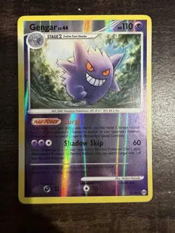NM Pokemon Gengar Reverse Holo Card 16/99 Arceus - Image 1