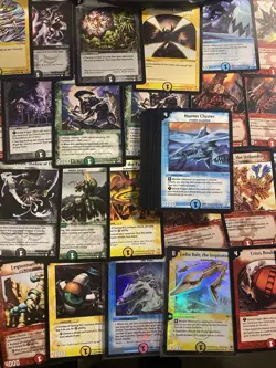 Duel Masters TCG DM01-DM07 Lot Of ~120 Cards + Holos Ladia Bale/ Trenchdive - Image 4