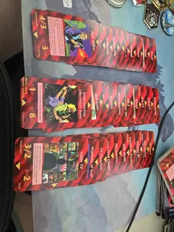 Illuminati New World Order (90 Cards Lot) Steven Jackson Games Red And Blue - Image 3