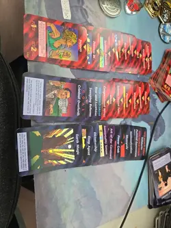 Illuminati New World Order (90 Cards Lot) Steven Jackson Games Red And Blue - Image 4