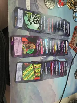 Illuminati New World Order (90 Cards Lot) Steven Jackson Games Red And Blue - Image 5