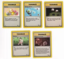 Pokemon Fossil COMPLETE SET Uncommon/Common Vintage WOTC 32 Card Lot MP-NM - Image 5