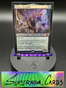 Super Shredder | NM Foil | Teenage Mutant Ninja Turtles | MTG - Image 1