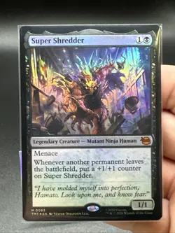 Super Shredder | NM Foil | Teenage Mutant Ninja Turtles | MTG - Image 2