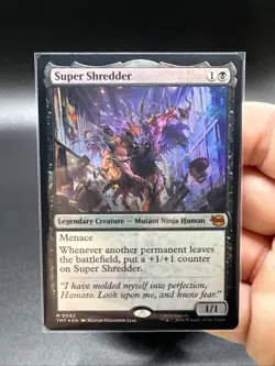 Super Shredder | NM Foil | Teenage Mutant Ninja Turtles | MTG - Image 4