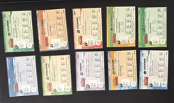 Lot Of 2000 Pokemon Danone Stadium Cards Nm-Lp - Image 2