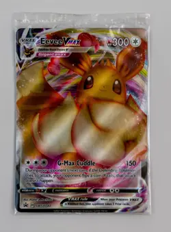 New Sealed Eevee VMAX SWSH087 SWSH: Sword & Shield Promo Cards Holo - Image 1