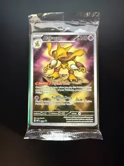 Pokemon Alakazam Promo Card *SEALED* Good Centering - Image 1