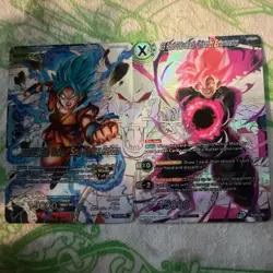 Bandai Dragon Ball Super Card Game Goku & Goku Black Promo Lot 2 English - Image 1
